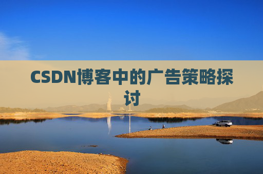 CSDN博客中的广告策略探讨